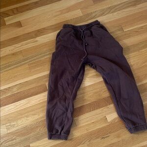 Zara Dark Brown Casual Joggers